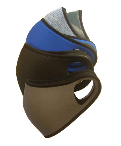 Máscara Tapaboca Tipo Barbijo Muy Comoda De Neoprene Lavable