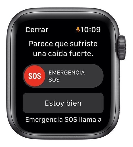 Imagen 5 de 7 de Apple Watch SE (GPS, 40mm) - Caja de aluminio color gris espacial - Correa deportiva Azul medianoche