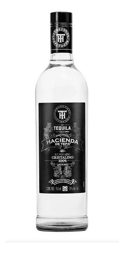 Caja 12 Tequila Hacienda De Tepa Reposado Cristalino 750ml