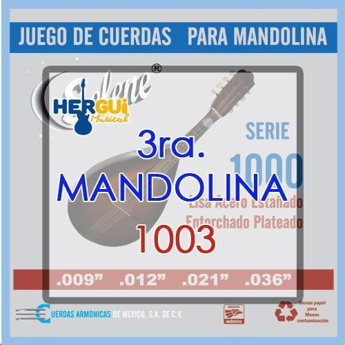 Cuerda 3ra P/mandolina Selene 1003