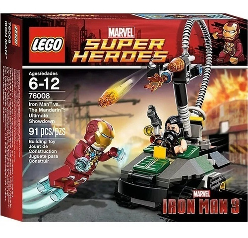 Lego Marvel Super Héroe  Iron Man Vs The Mandarin: Ultimate 