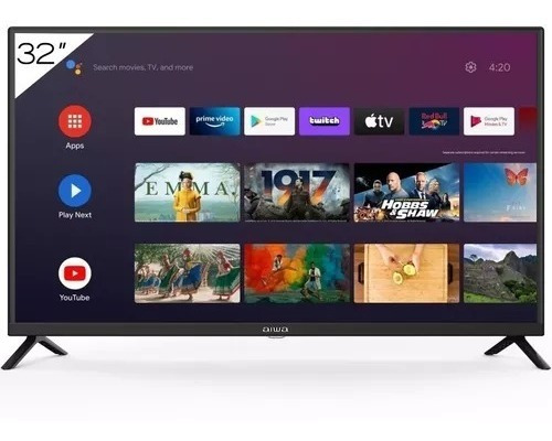 Imagen 1 de 2 de Televisor Smartv Aiwa 32 Pulgadas Android