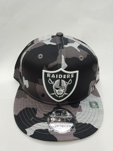 Gorra Raiders Camo 9fifty Snapback Broche 