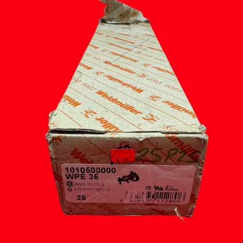 Weidmuller 1010500000 Clema De Tierra