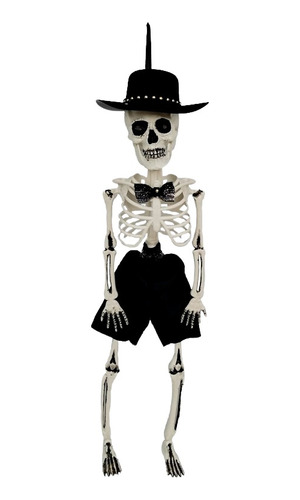 Colgante Esqueleto Huesos Elegante Decoracion Halloween