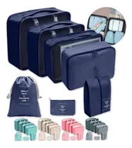 Comprar Organizador Malas Bolsas Roupas Kit Necessaire Viagem 7 Pçs