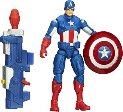 Capitán América Super Soldado Gear Shockwave Blast Figura