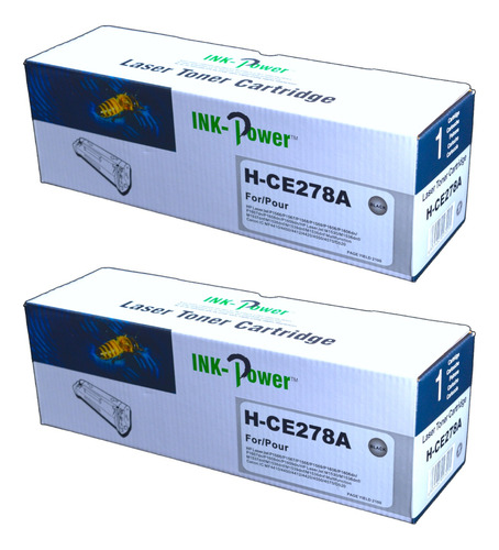 2 Toner Ce278a 78a Ink-power