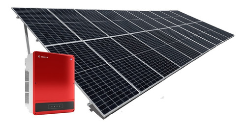 Imagen 1 de 5 de Kit 24 Paneles Solares 450w Completo - 2880kwh Bimestral