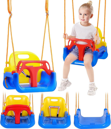 Columpio De Silla De Asiento Para Niños/bebés, Hamaca,3 En 1