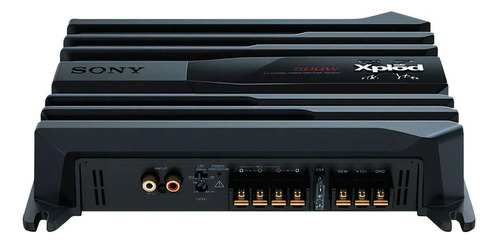 Amplificador estéreo Sony de 4 canais 1000w Xm-n1004 cor preta