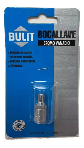 Tubo Bocallave Bulit - 1/4 - 10 Mm- Cromo Vanadio
