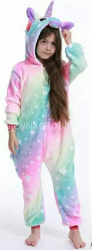 Pijamas de unicornio online para niñas mercado libre