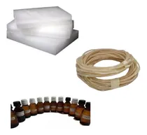 Comprar Parafina Para Velas + Esencias + Pabilo 