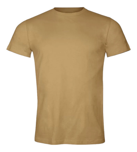 Polera Camiseta Manga Corta Algodon Militar Outdoor Pls1