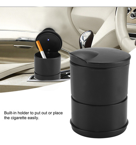 Cenicero Portátil For Coche, For Coche, Con Soporte For C