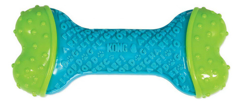 Hueso Corestrength Limpieza Mediano Grande Azul Verde Kong Color Azul/verde