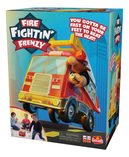 Jogo Goliath Fire Fightin' Frenzy Fast-paced Ages 4+ 2-4 Ply