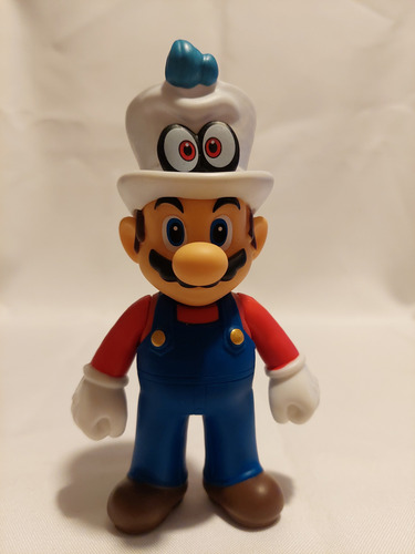 Mario Con Galera (cappy) - Super Mario Odyssey - 13.5 Cm