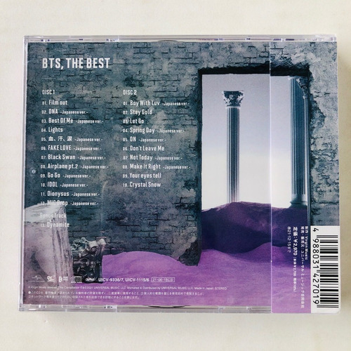 Bts The Best 2 Cds Japon Version Grandes Exitos 23 Temas