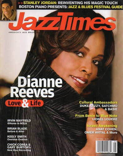 Revista Jazztimes May 2008 Dianne Reeves Loueke Chick Corea