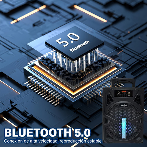Bafle Amplificado 8 Select Sound Hero Tws Bluetooth 2500w