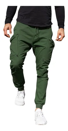 Calça cheia sales de bolsos feminina