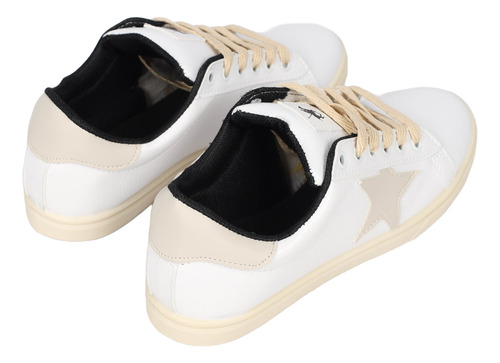 Zapatillas Mujer Eco Cuero Urbanas Comodas Oldtown Polo