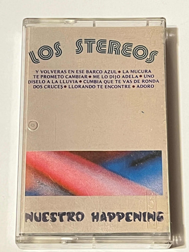 Cassette Los Stereos / Nuestro Happening ( Banda Chilena 67)