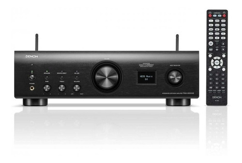 Denon Black Integrated Network Amplifier  Heos Built-in 