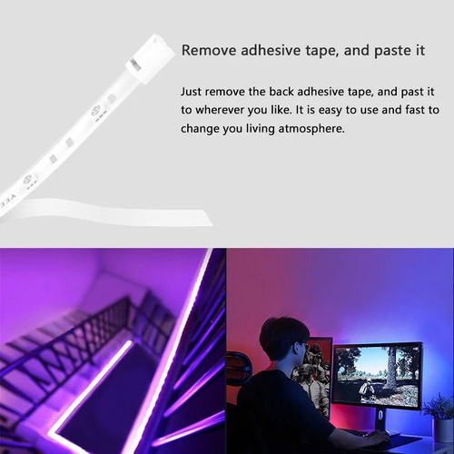 Xiaomi Yeelight Smart Light Strip Plus Led 1m Extensão