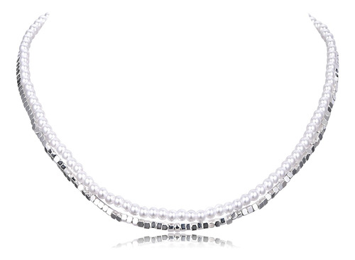 Qwalit Collar De Perlas De Perlas Collar D B0cn6nrkk8_150324