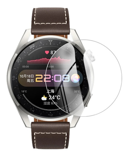 Vidrio Para Huawei Watch 3 Pro Garmin Fenix 7x Forerunner230
