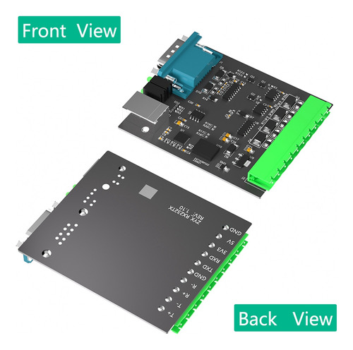 Convertidor Usb A Rs232/485/422/ttl Con Chip Cp2102, Industr