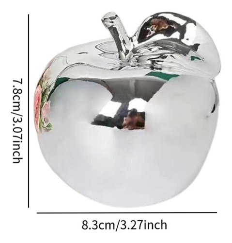 Escultura De Frutas Figuras De Cerámica Artística M Plata
