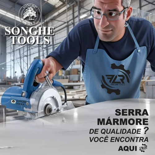 Serra Mármore Songhe Tools Profissional 1300w Top Da Linha !