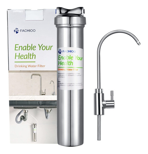 Fachioo Sistema De Filtro De Agua De Acero Inoxidable Para D