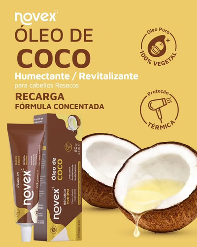 Recarga Oleo / Aceite De Coco Novex