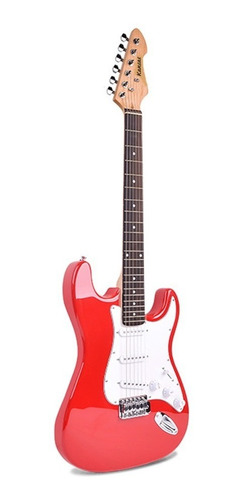 Guitarra Electrica Kansas Stratocaster Con 3 Mics Y Palanca 