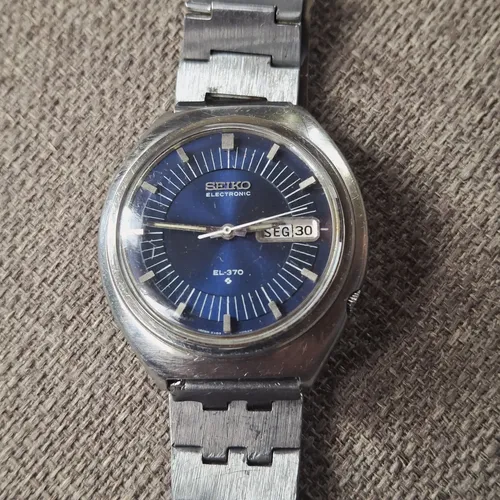 Raro Seiko Electronic El-370 Cal. 3703b - Ano 1972 Original