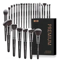 Comprar Juego De Brochas De Maquillaje Profesional De De Brochas De Maquillaje Sintéticas De Alta Calidad Kabuki Para Base, Brocha De Mezcla De Polvo Facial, Correctores De Rubor, Sombras De (25 Piezas)