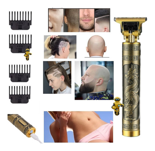 Imagem 4 de 6 de Kit Especial 03 Maquinas Cortar Cabelo Acabamento E Shaver