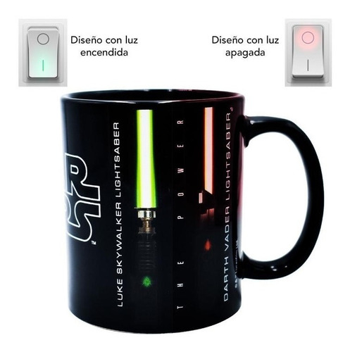 Imagen 3 de 4 de Taza Mágica Espadas Star Wars