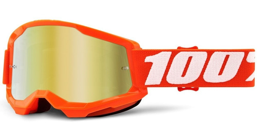 Antiparras Motocross 100% Strata 2 Naranja Solomototeam