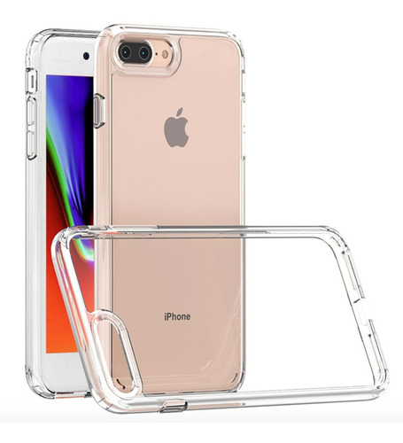 Capa Hybrid Anti-impacto P Apple iPhone 6s Plus Transparente