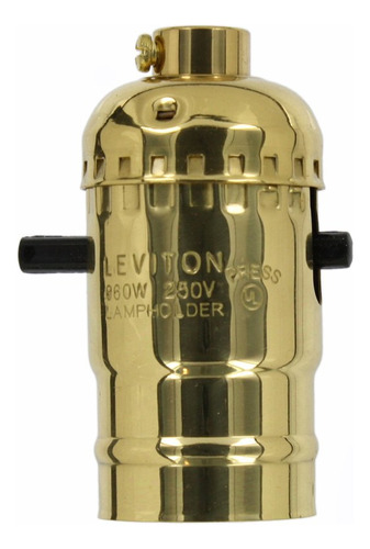 Leviton 6098 incandescente De, Talla Mediana, Carcasa Metali