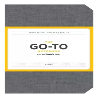 Go-to Notebook With Mohawk Paper, Slate Grey Dotted - N. Eb8