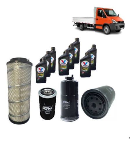 Kit Troca De Oléo Iveco 35s14