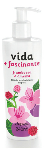  Hidratante Corporal Vida Framboesa E Ameixa 240 Ml Jequiti