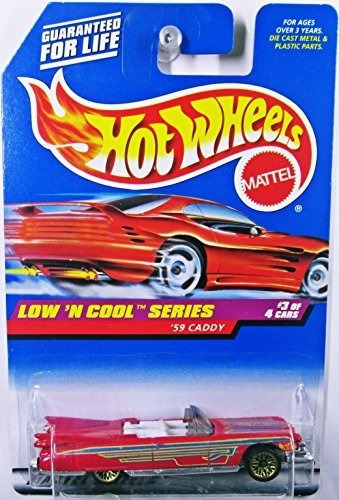 Hot Wheels 1998-699 '59 Caddy 1959 Low'n Cool Series 3 De 4